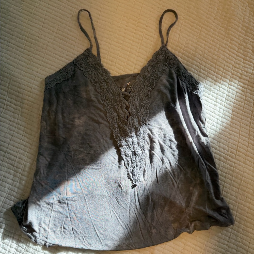 Grey Soft & Sexy American Eagle Camisole Tank Top